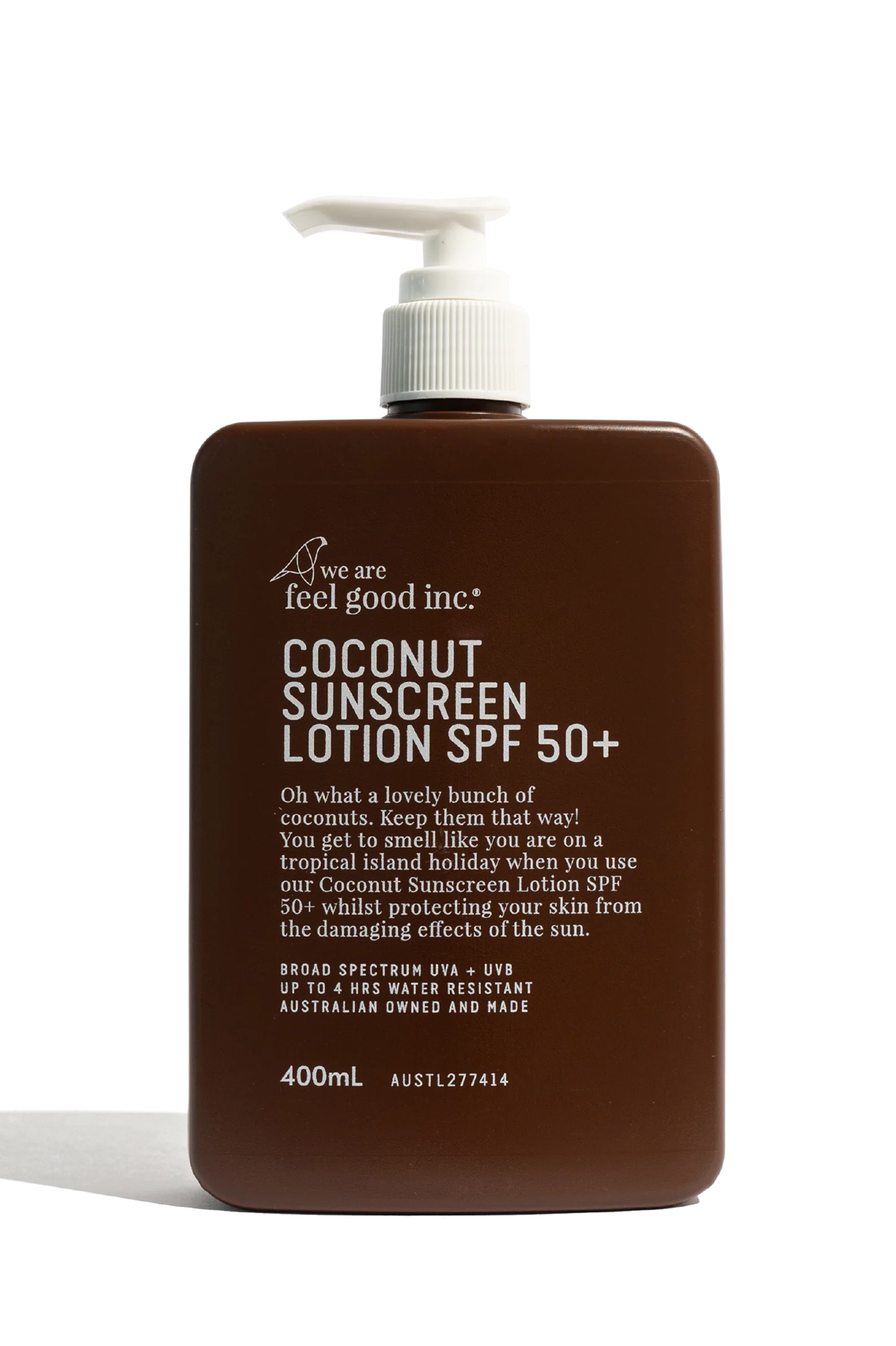 Coconut Sunscreen Lotion SPF50+ (400ml)