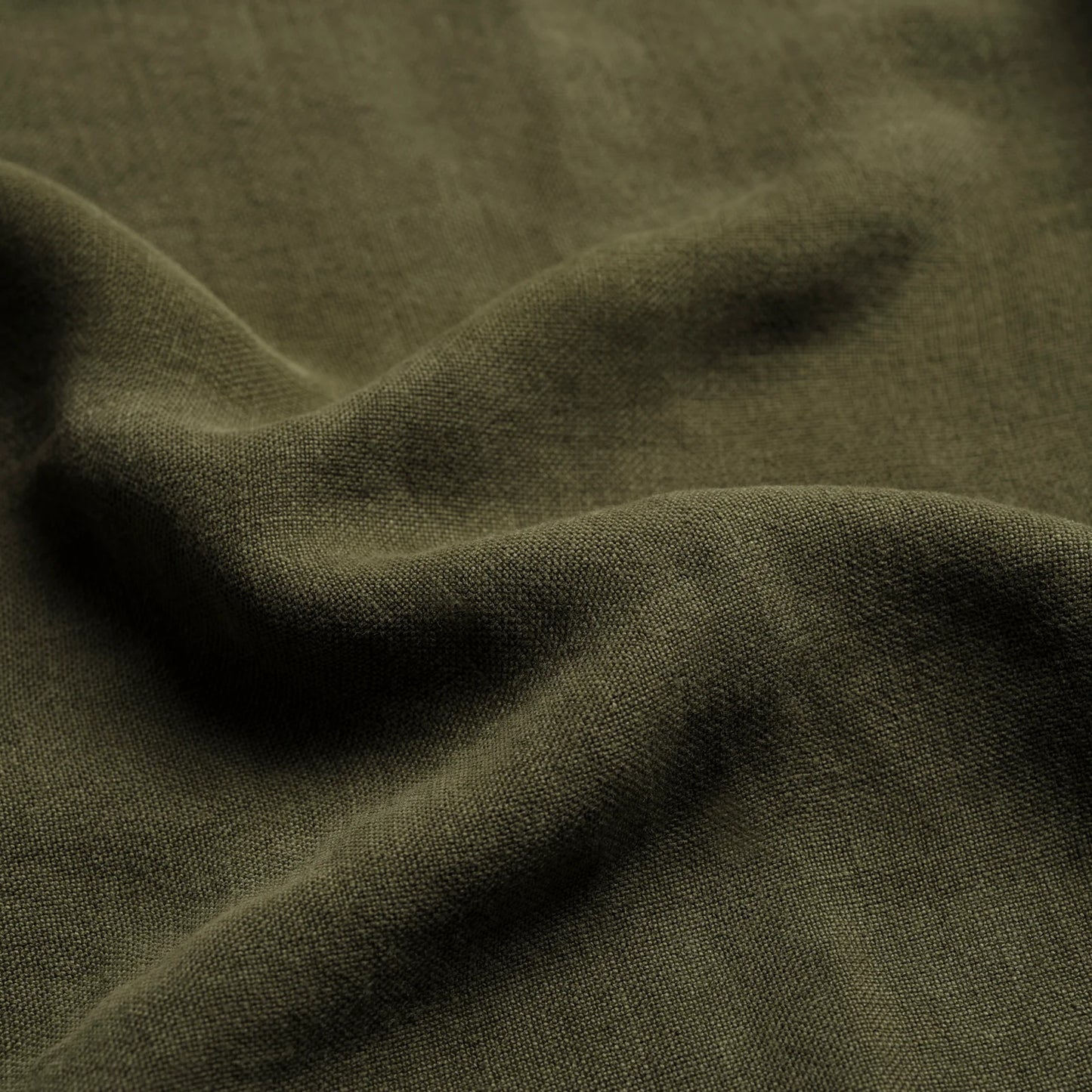 Essential Linen Cushion (Khaki)