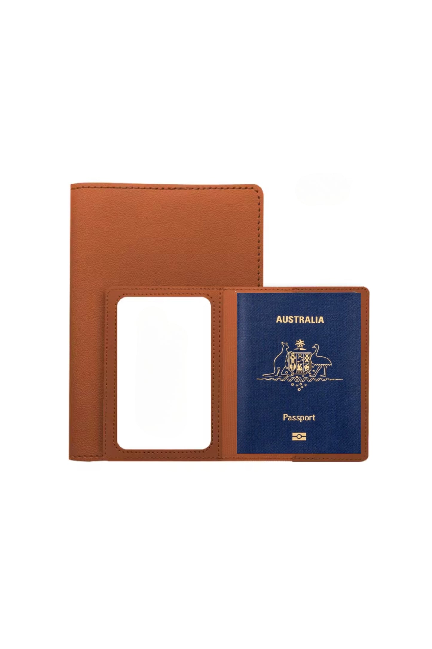 John Passport Holder (Tan)