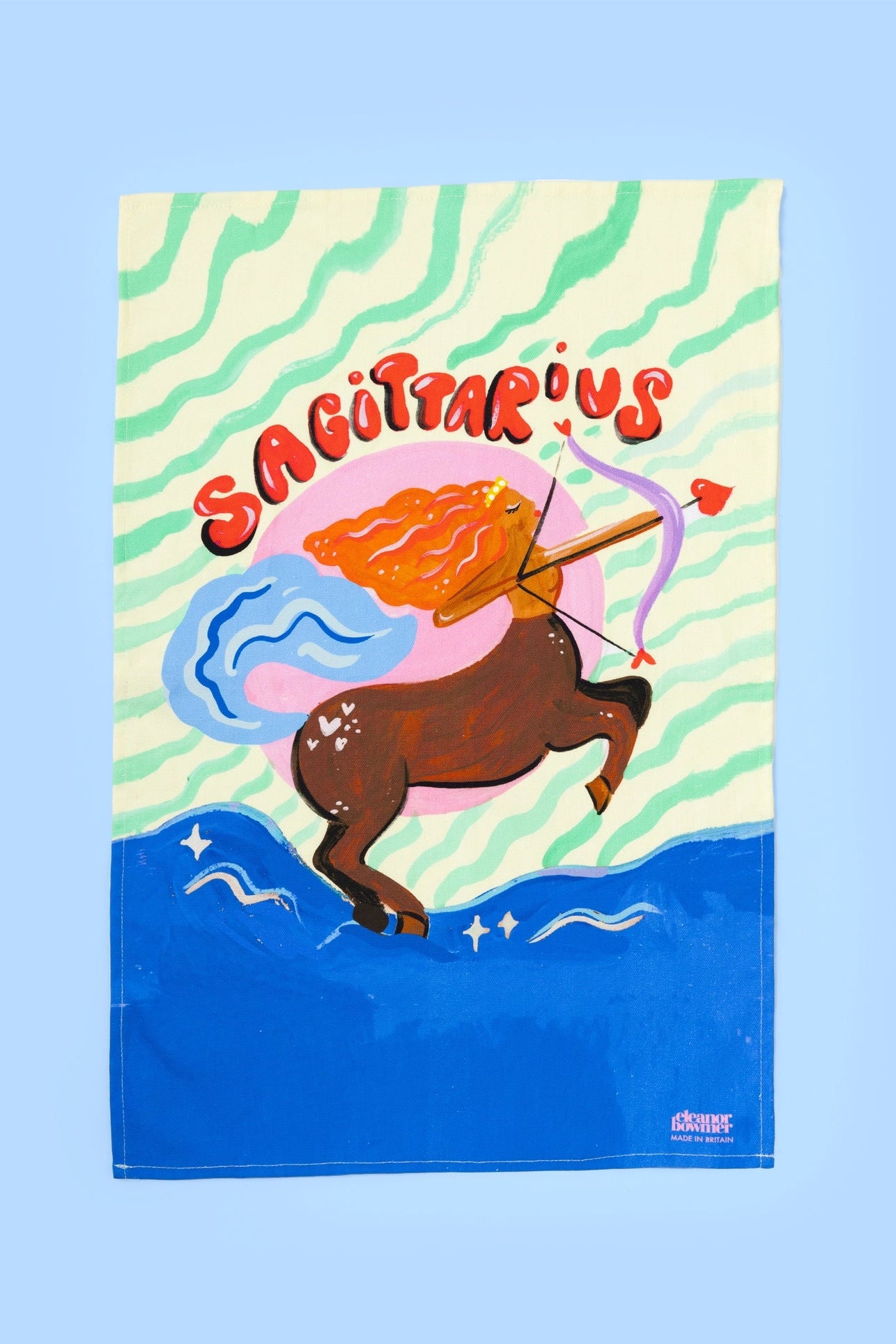 Zodiac Tea Towel (Sagittarius)