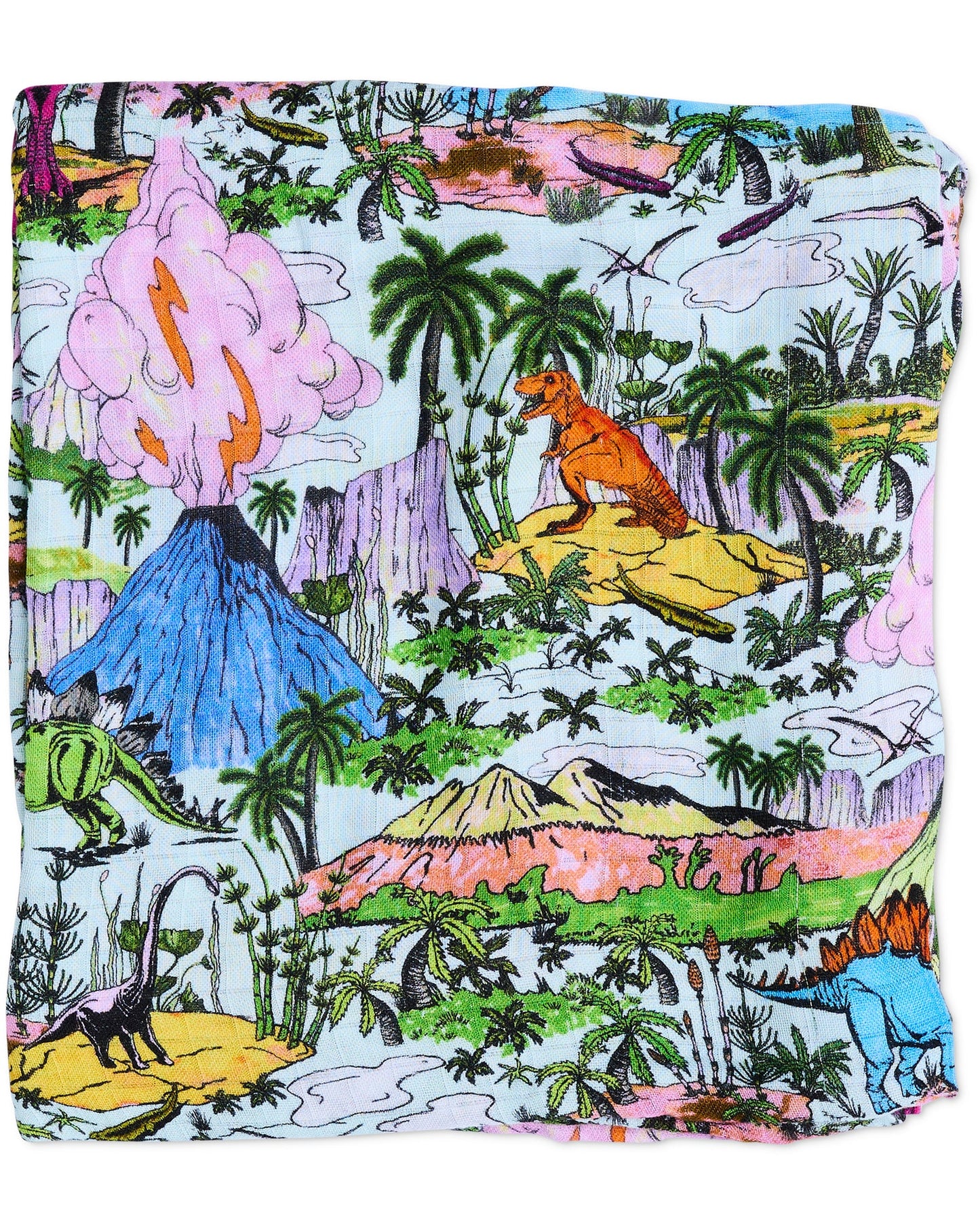 Jurassic Bamboo Swaddle