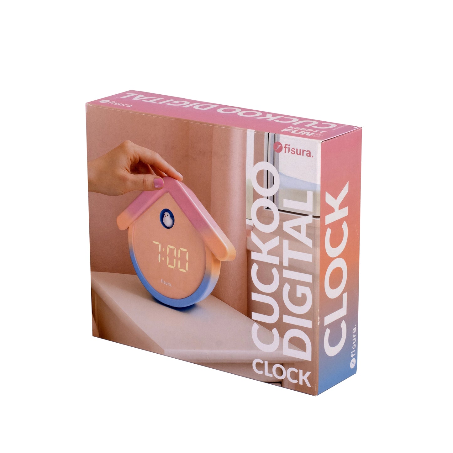 Digital Small Cuckoo Clock (Gradient)