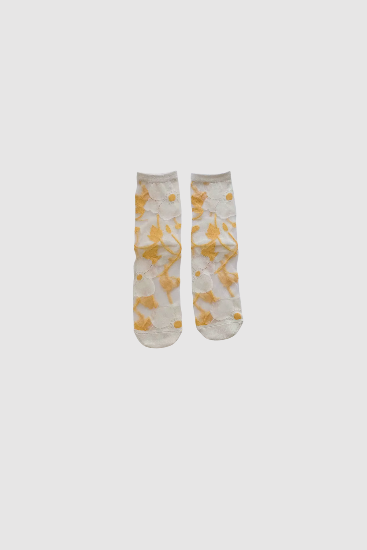 Pattern Sheer Socks (5)