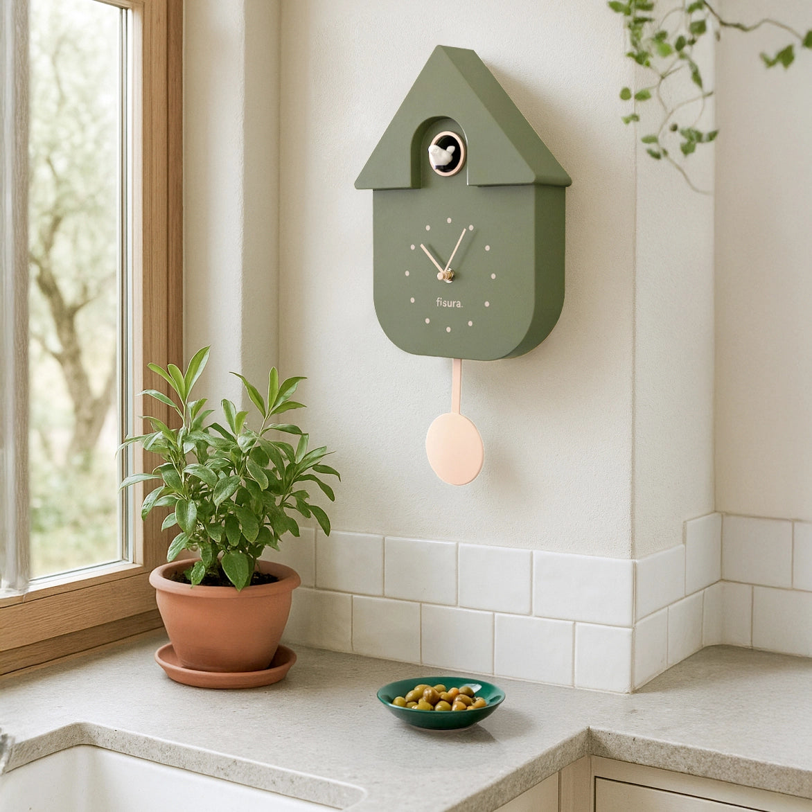 Cuckoo Clock (Olive)