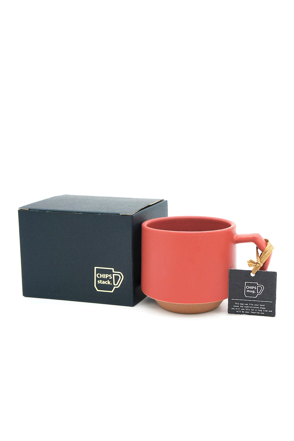 Chips Stack Mug (Matt Red) 280ml