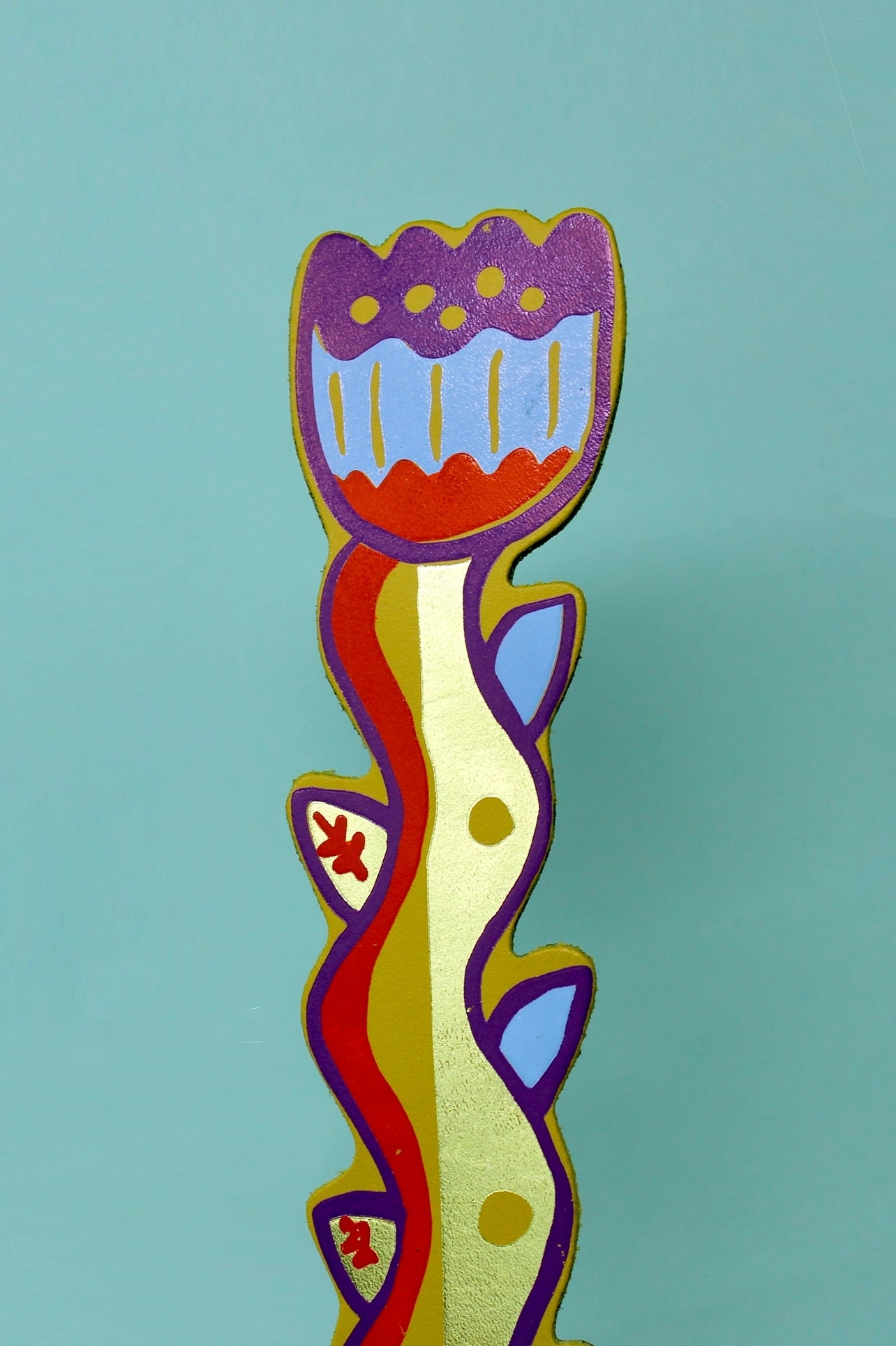 Tulip Blooming Bookmark (Apple)