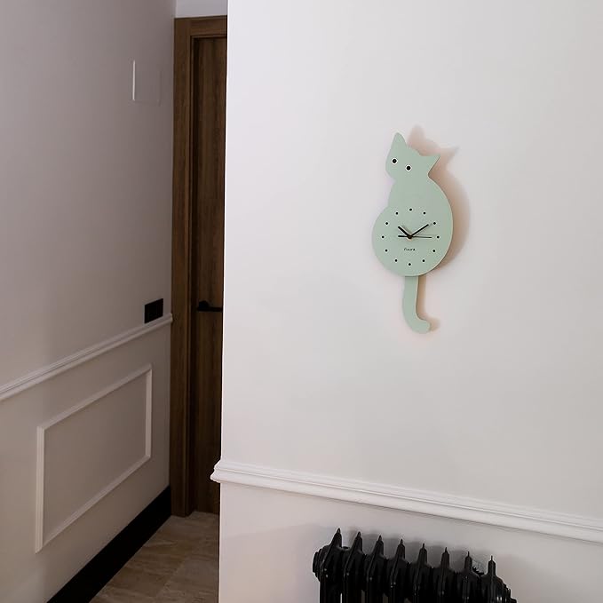 Cat Clock (Mint)