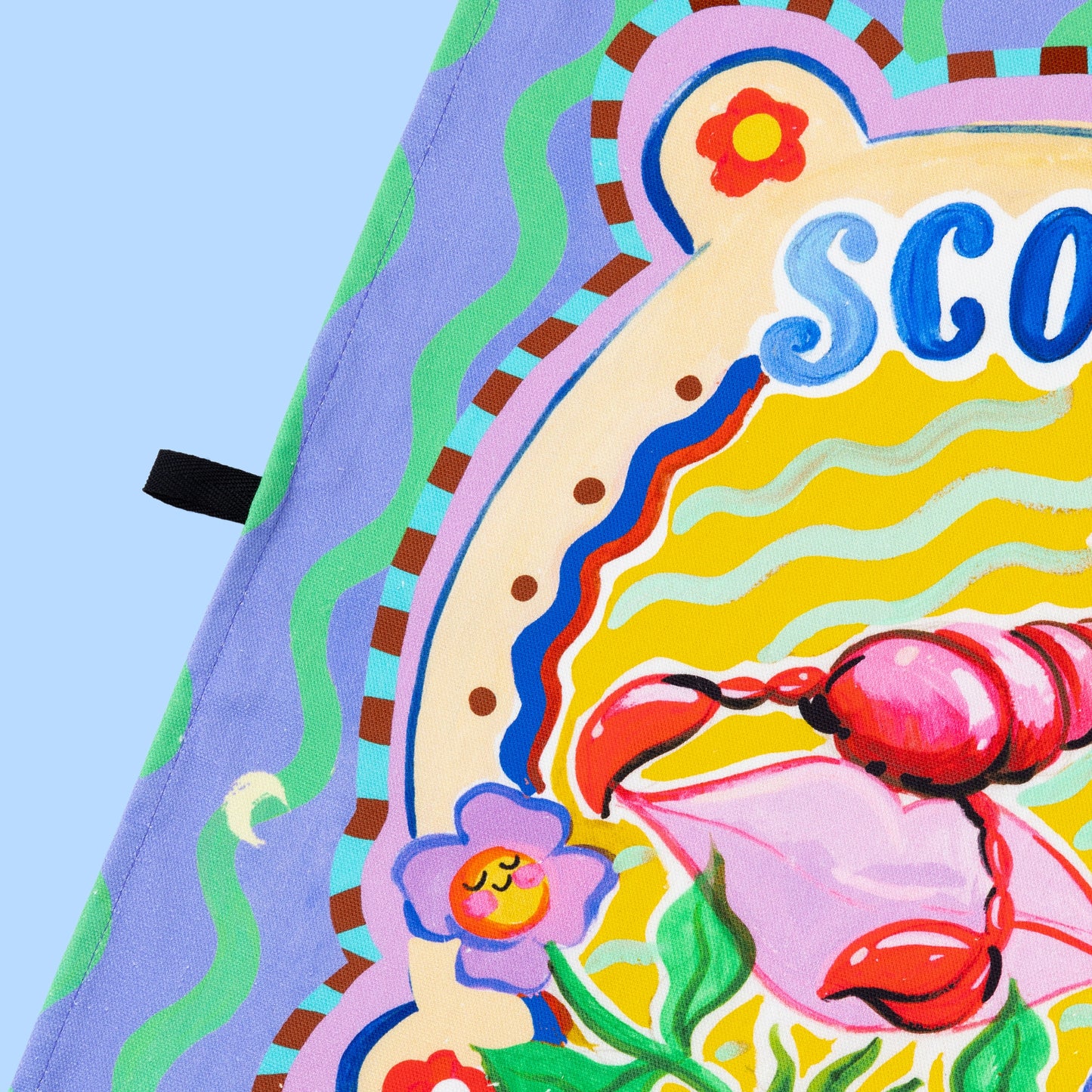 Zodiac Tea Towel (Scorpio)