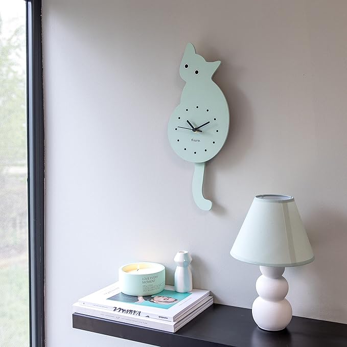 Cat Clock (Mint)