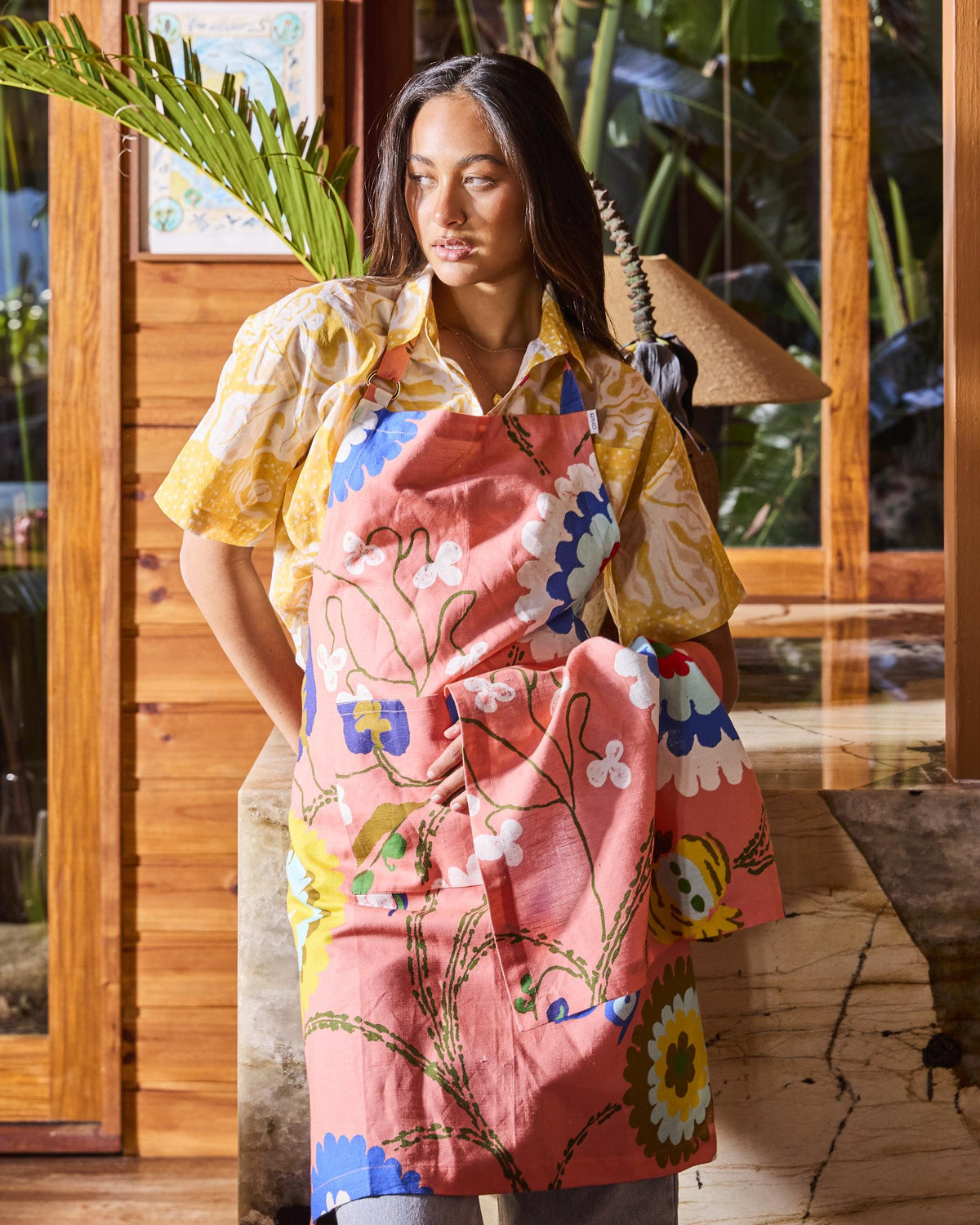 x Anna Spiro Isabelle Sunset Apron