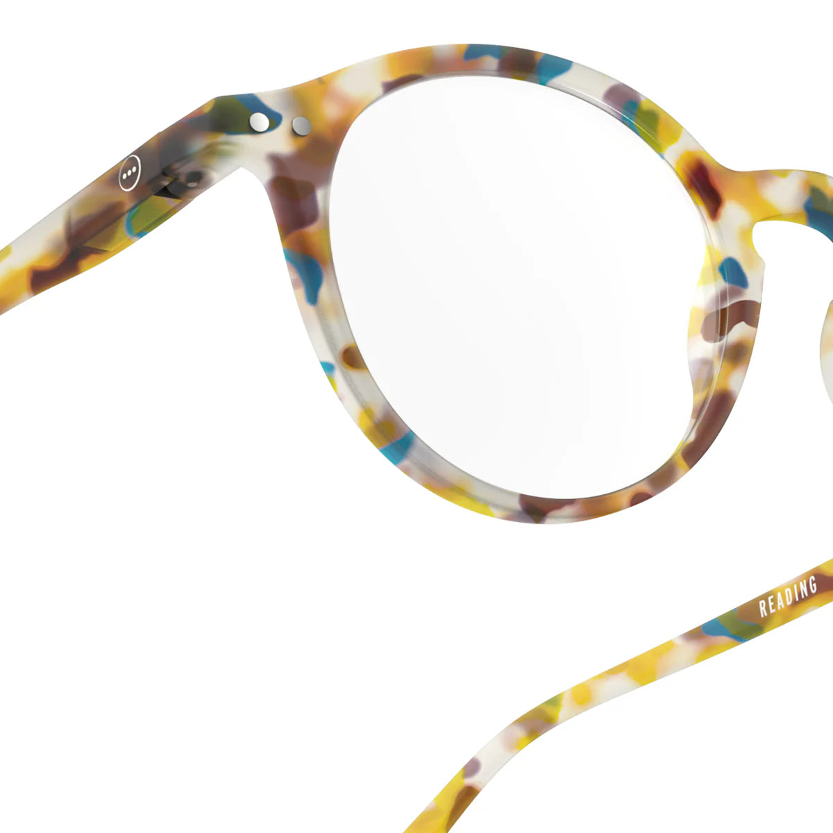 SHAPE #D Reading Glasses (Blue Tort)
