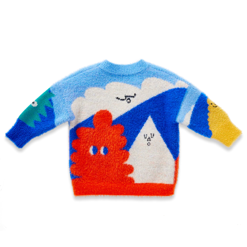 Mount Wiggly Knit Cardigan