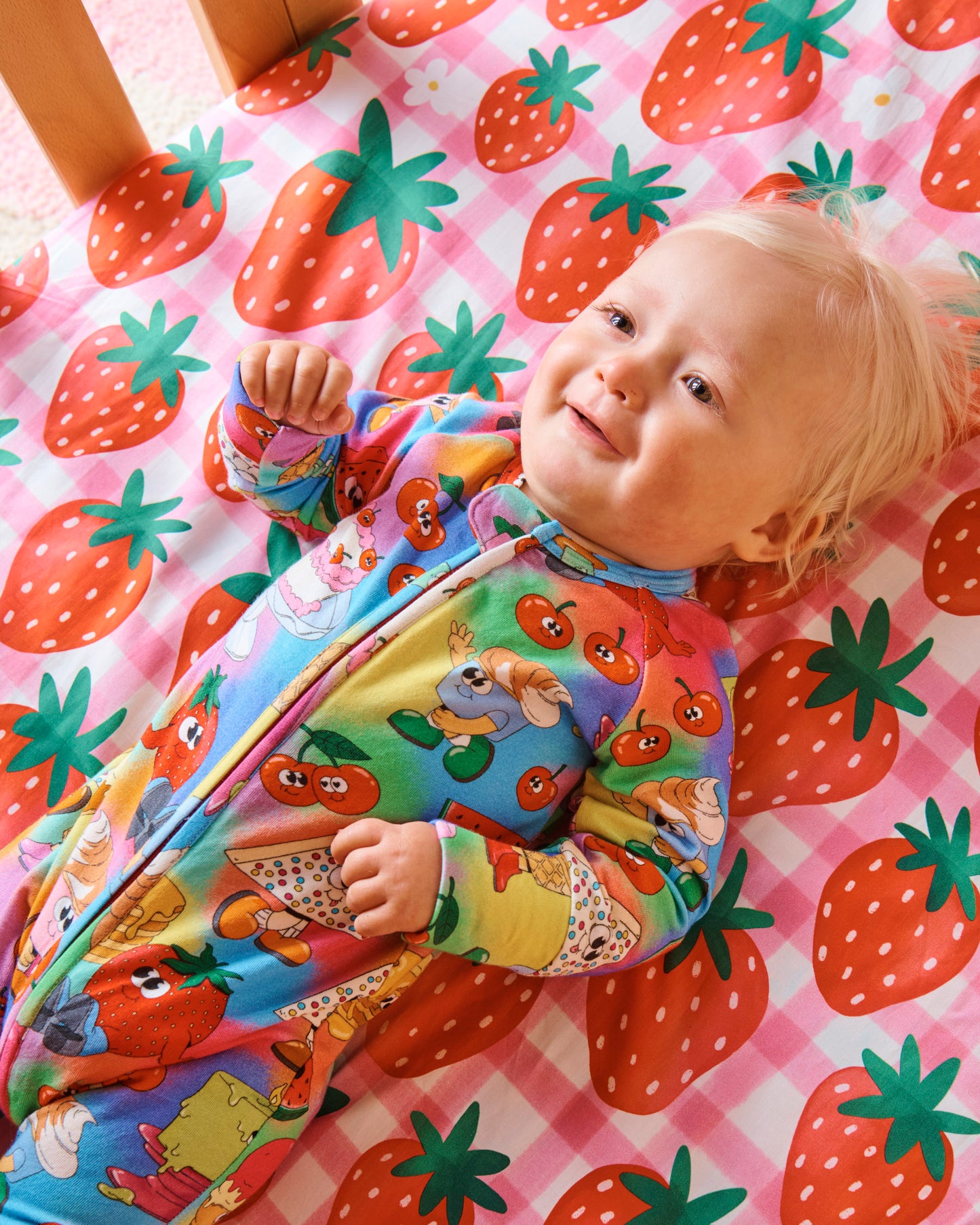 Just Dessert Long Sleeve Zip Romper