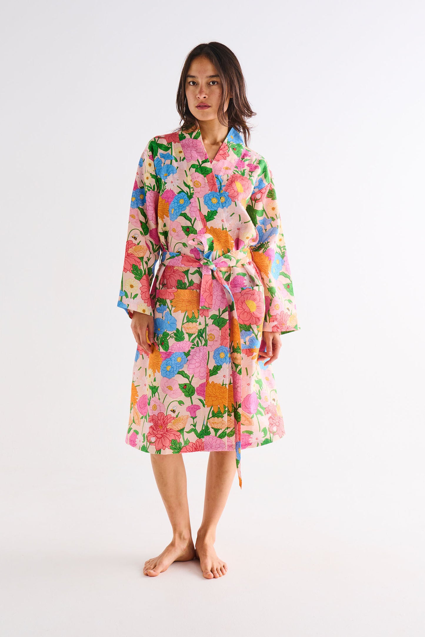 Follow the Sun Linen Robe