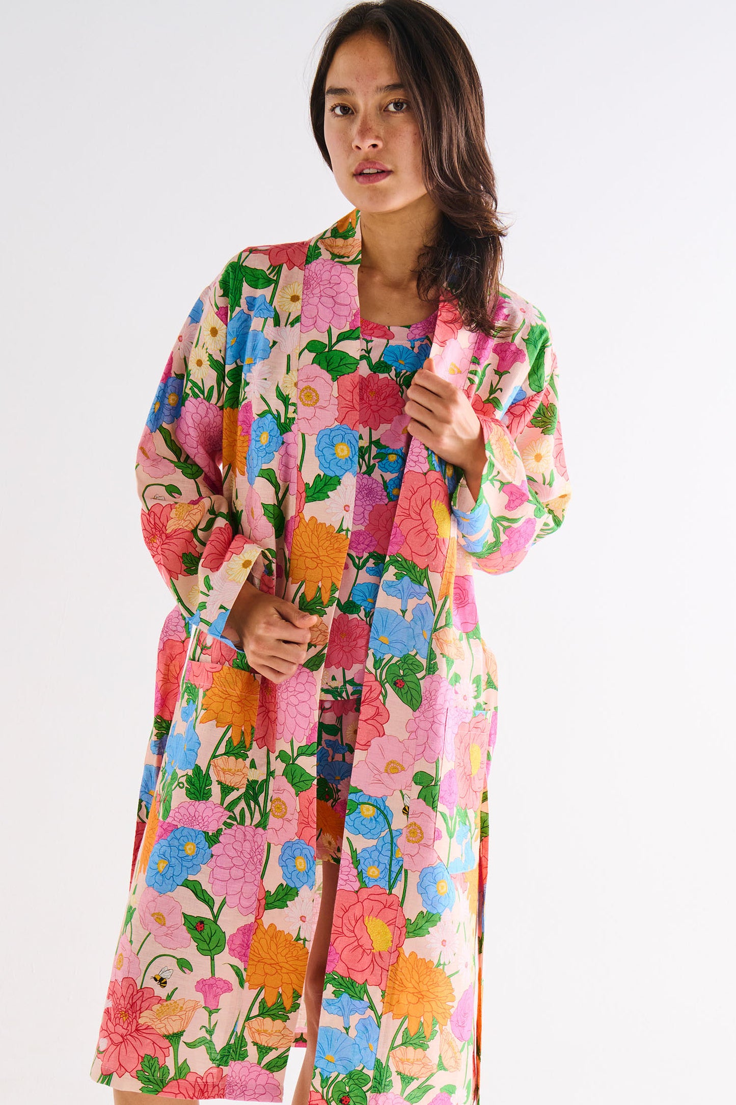 Follow the Sun Linen Robe