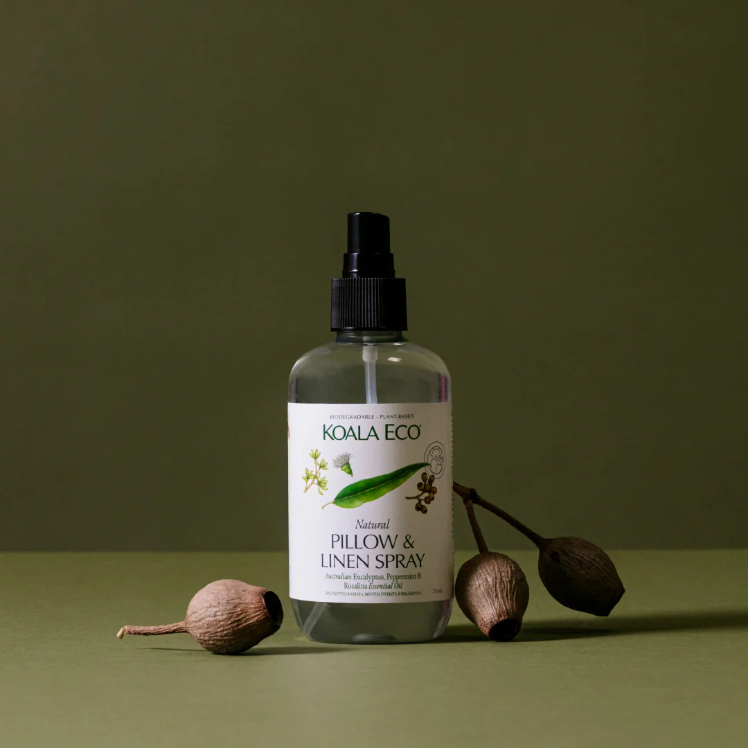 Natural Pillow and Linen Spray (Eucalyptus, Peppermint & Rosalina)