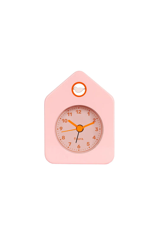 Mini House Alarm Clock (Pink)