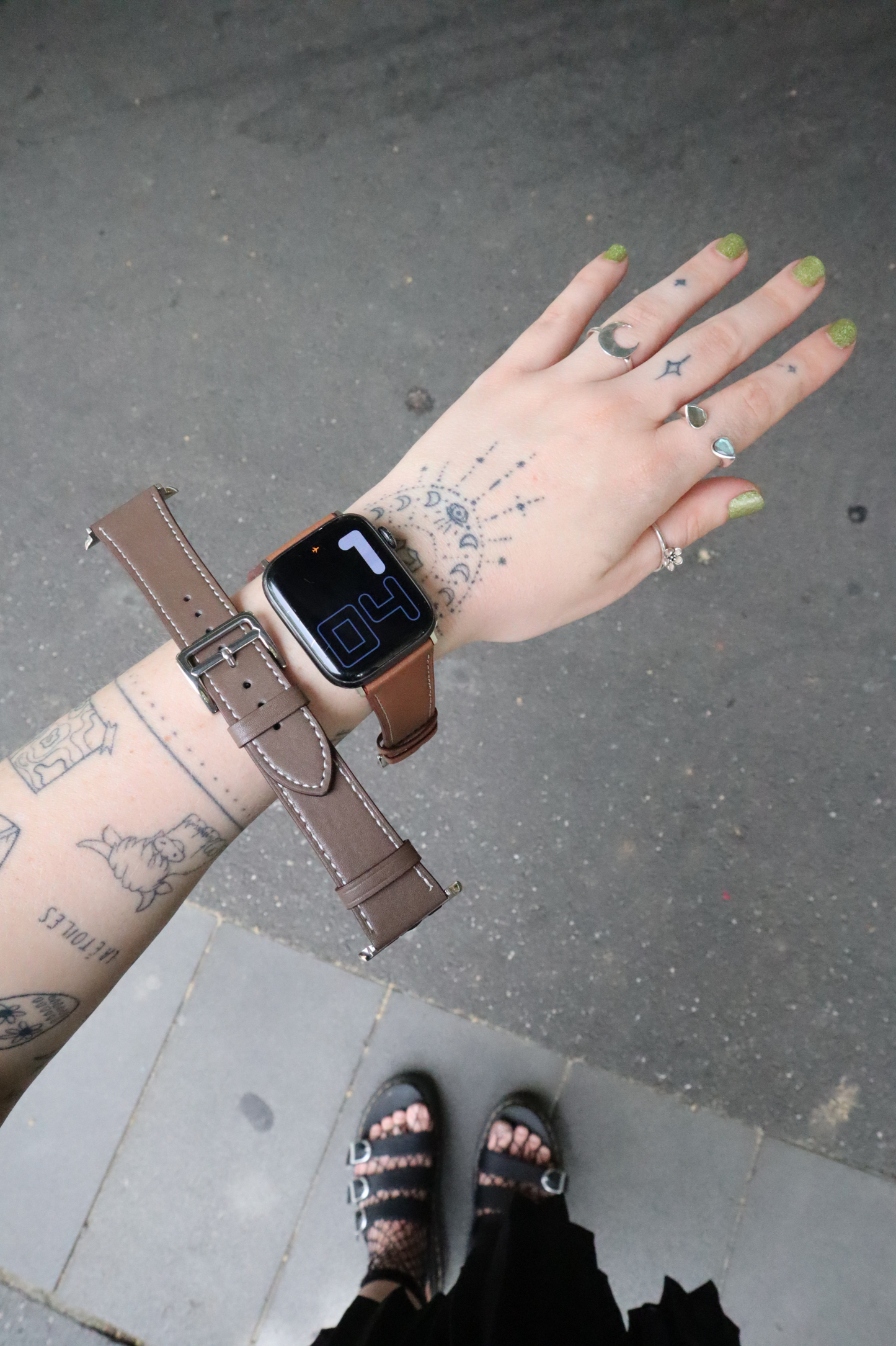 Plain Stitch Band (Tan)