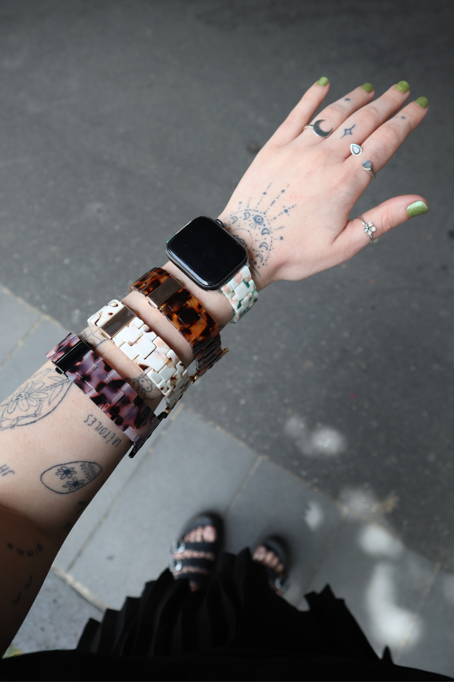 Resin Multi Band (Cookies & Cream)