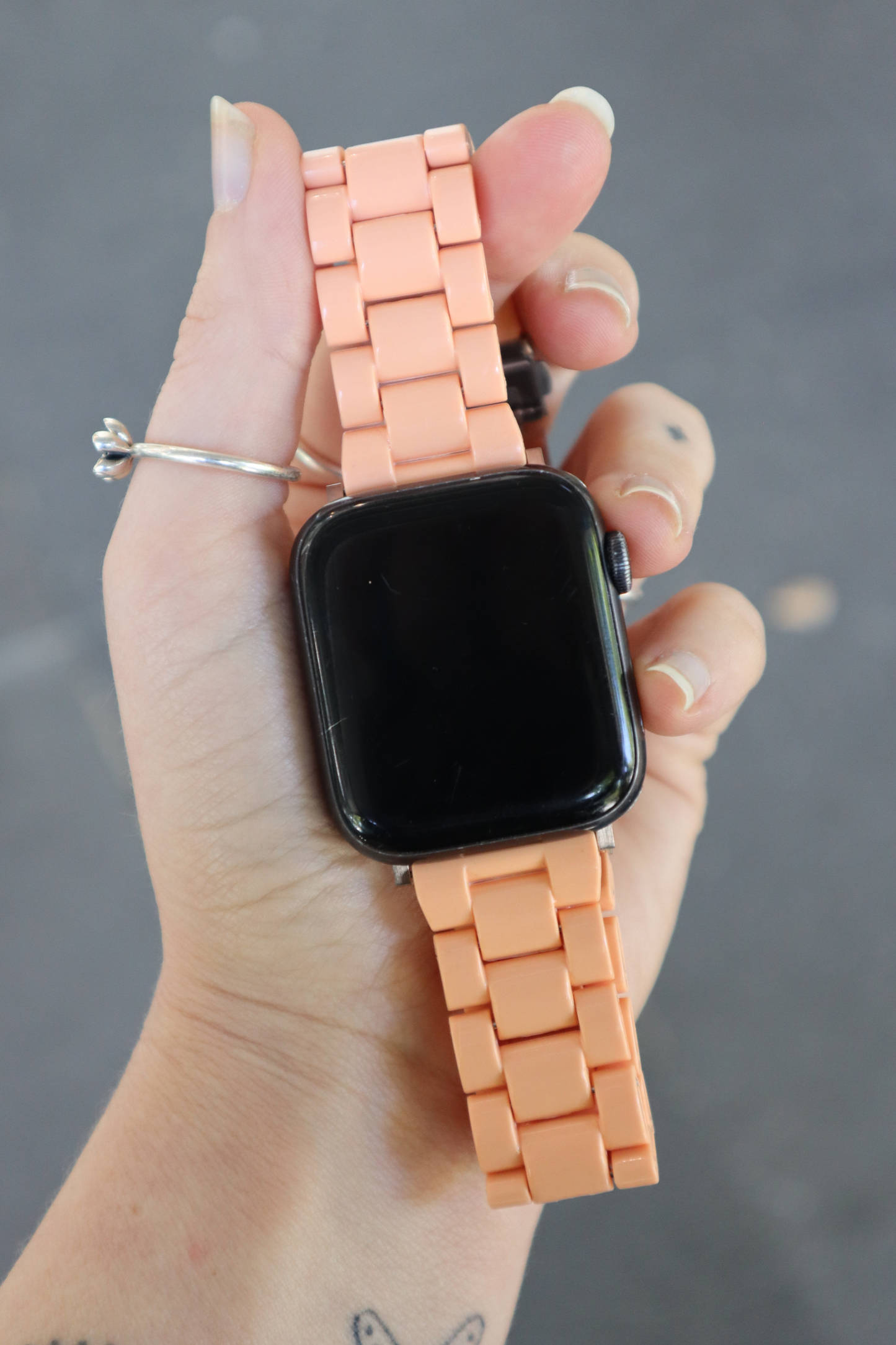Resin Band (Peach)