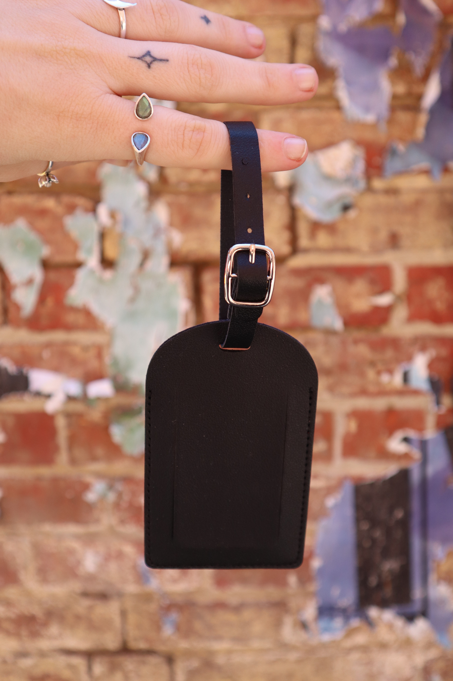 Albert Luggage Tag (Black)