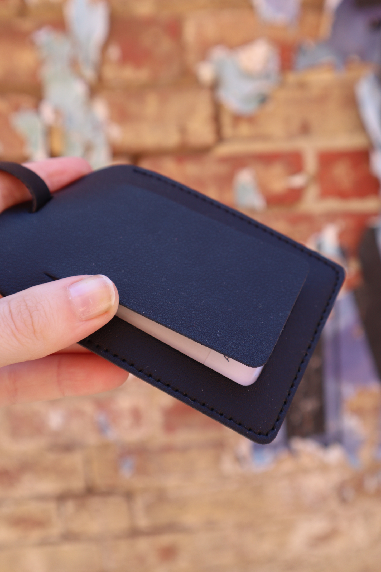 Albert Luggage Tag (Black)