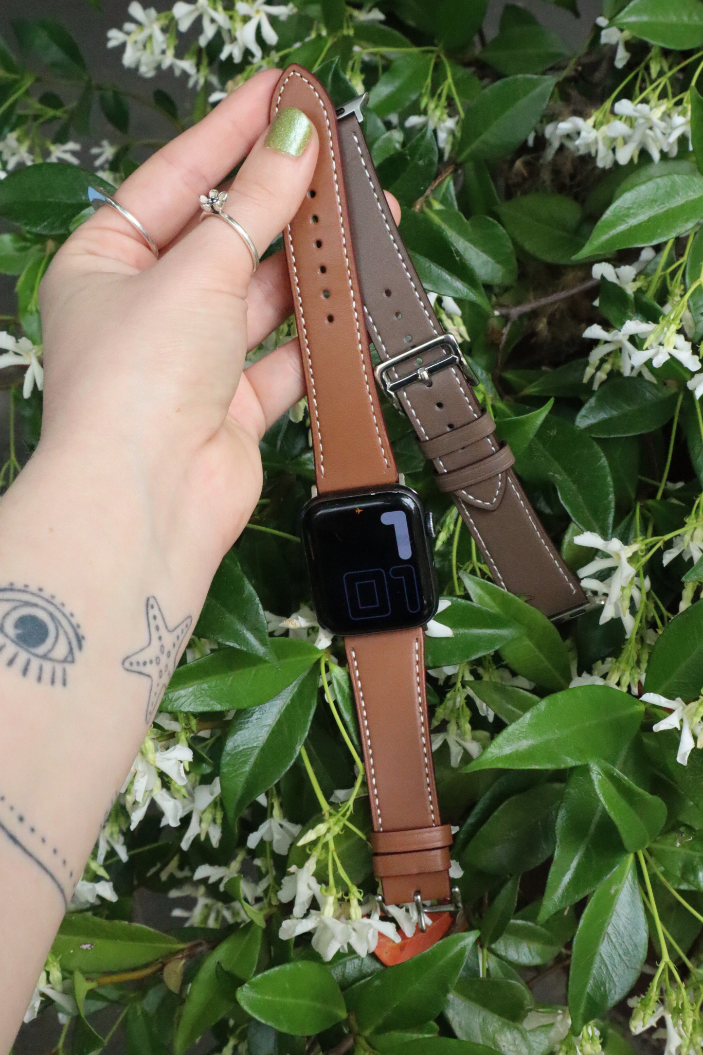 Plain Stitch Band (Tan)