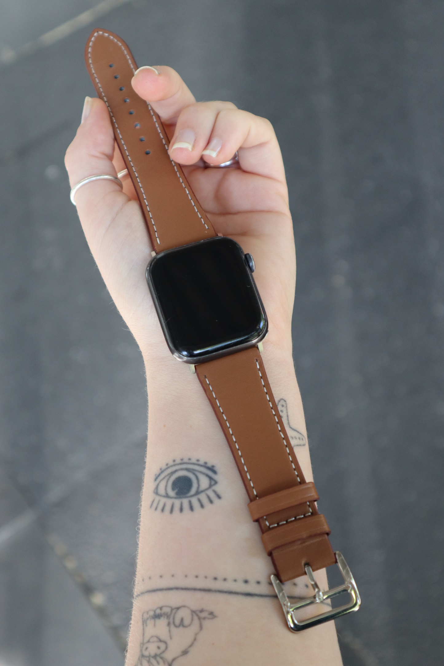Plain Stitch Band (Tan)