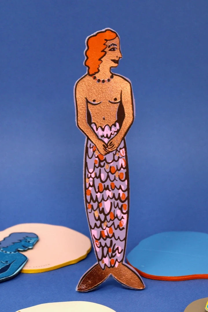 Mer-Woman Bookmark (Lilac)