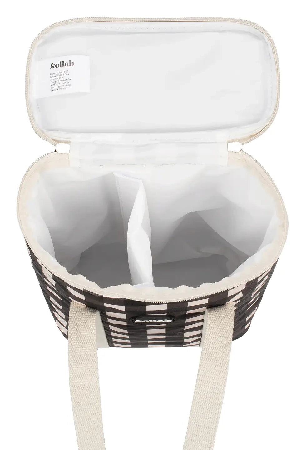 Wine Cooler Bag (Black Check)