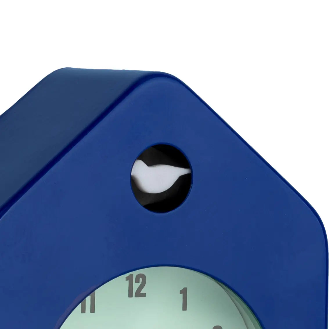 Mini House Alarm Clock (Blue)