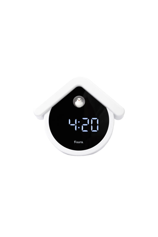 Digital Small Cuckoo Clock (Blk/Whi)