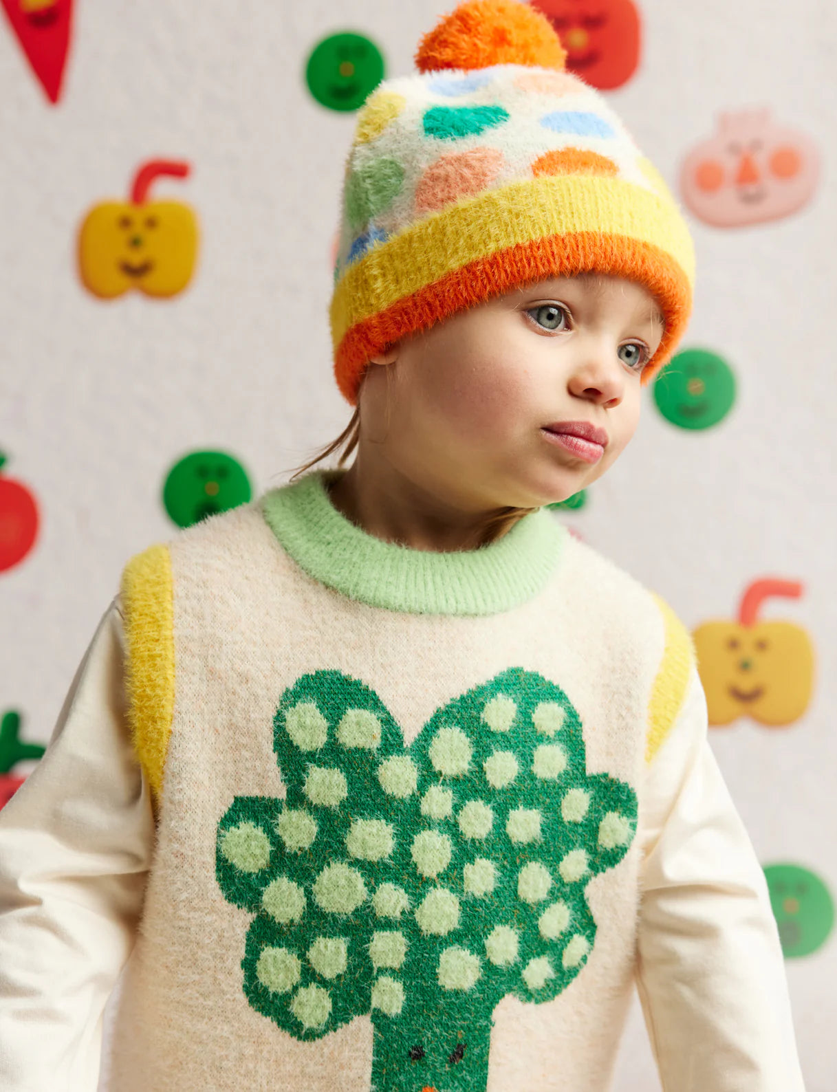 Pocket Patch Knit Beanie