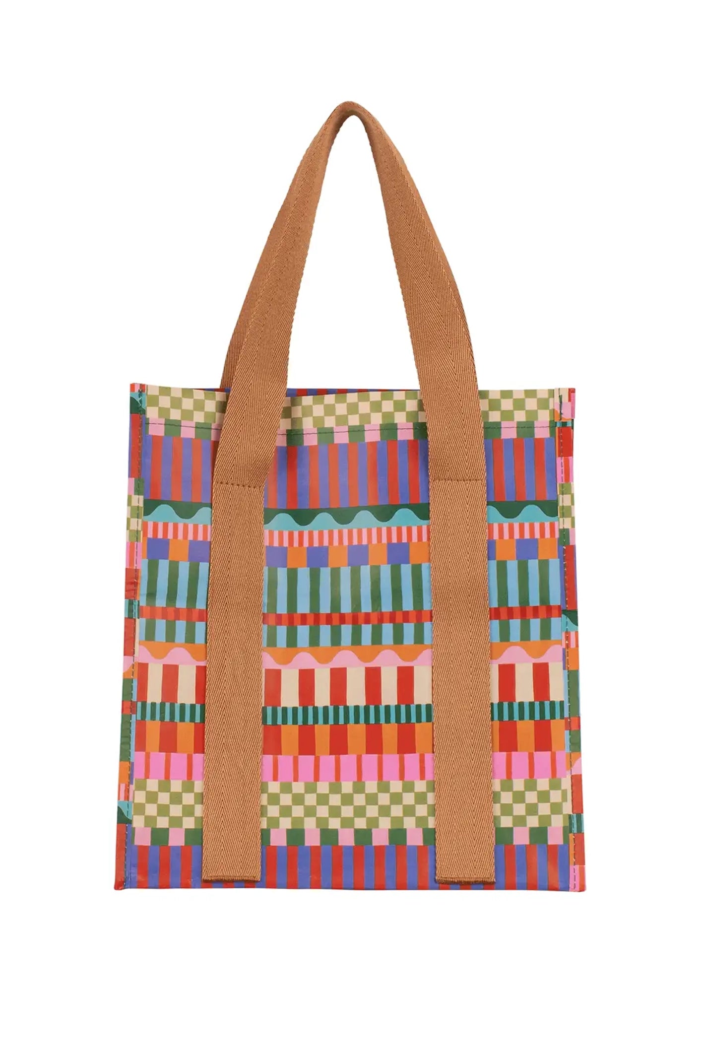 Market Bag (Blocks & Stripe)