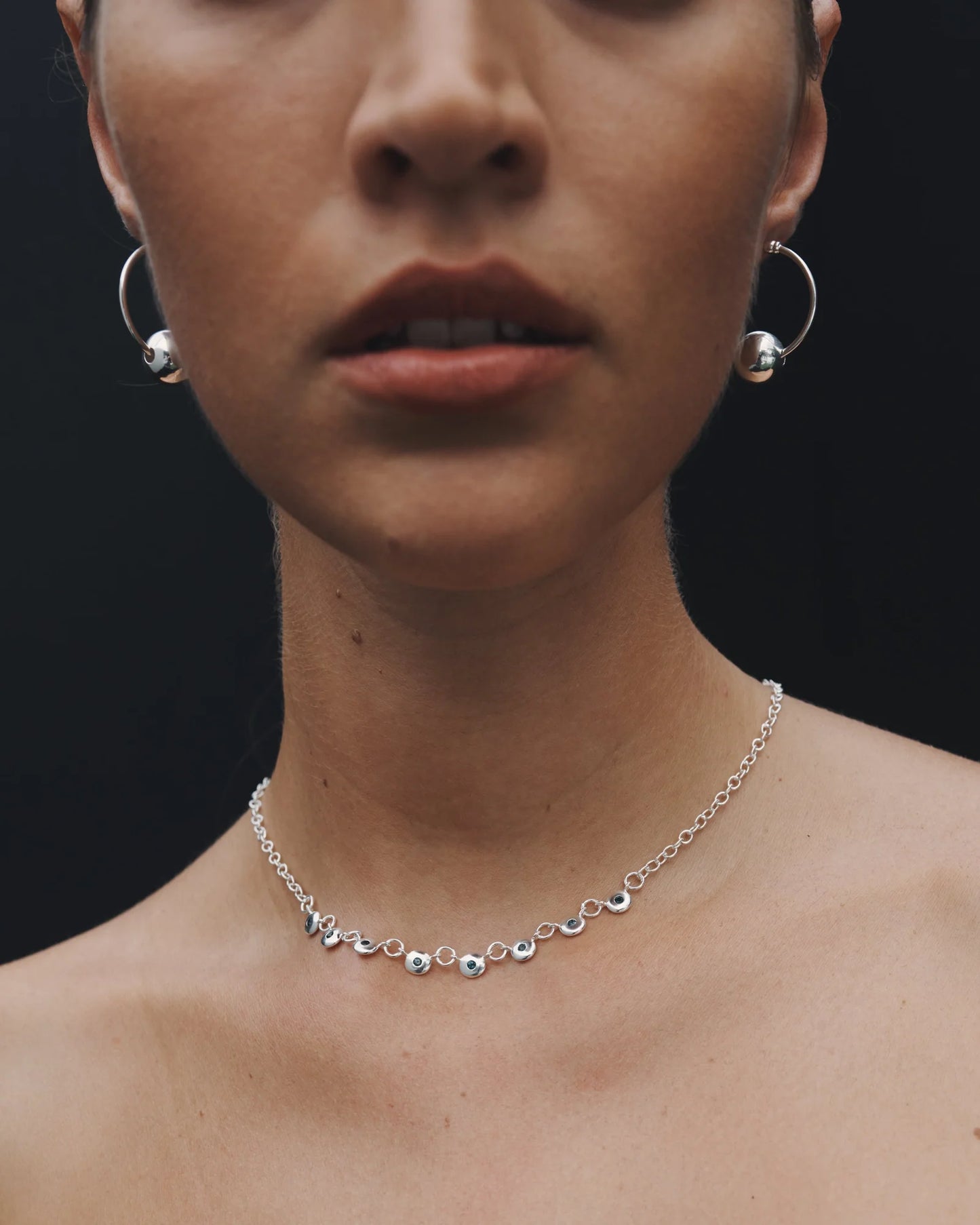 Alba Hoops (Silver)