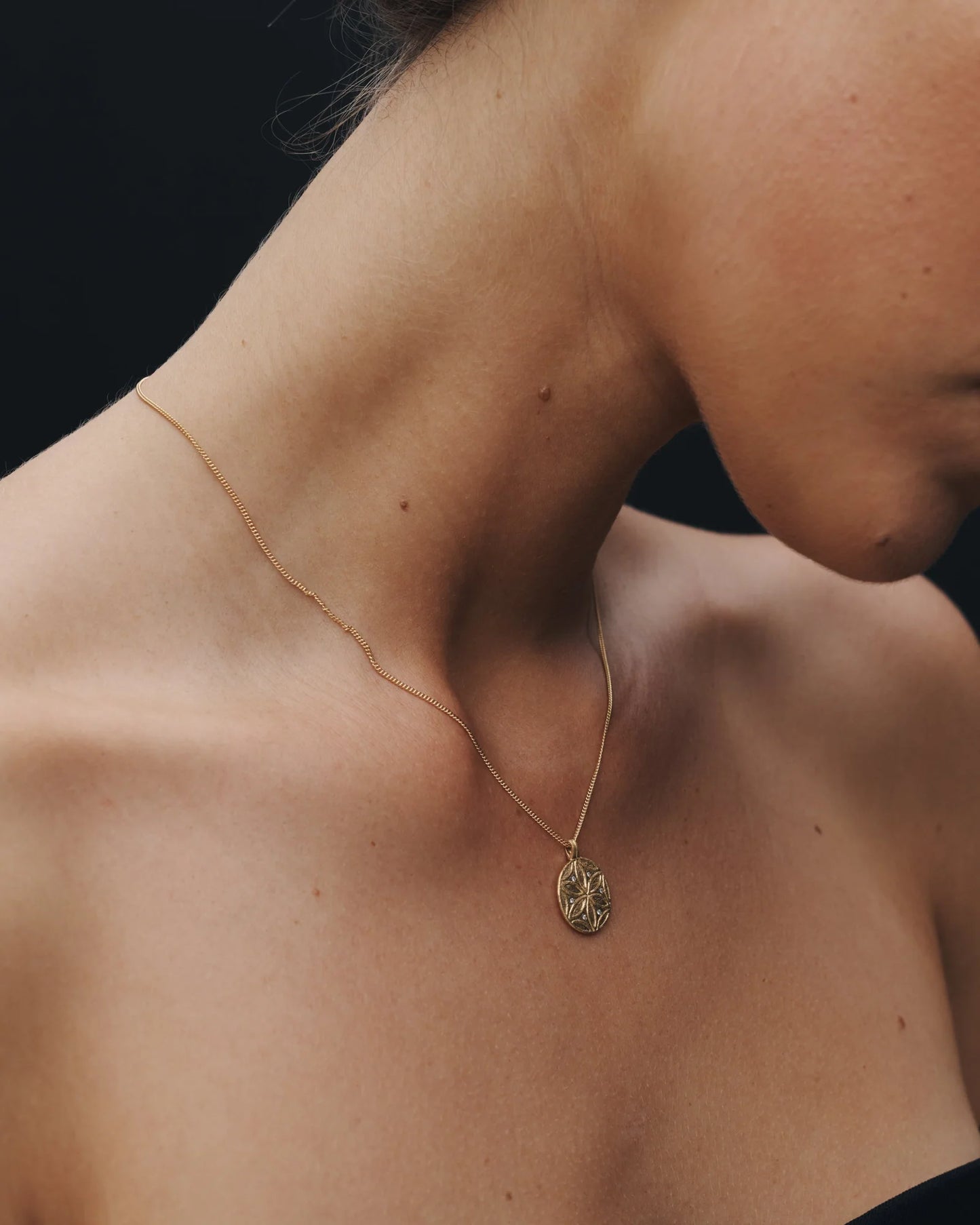 Seed of Life Necklace (Gold)