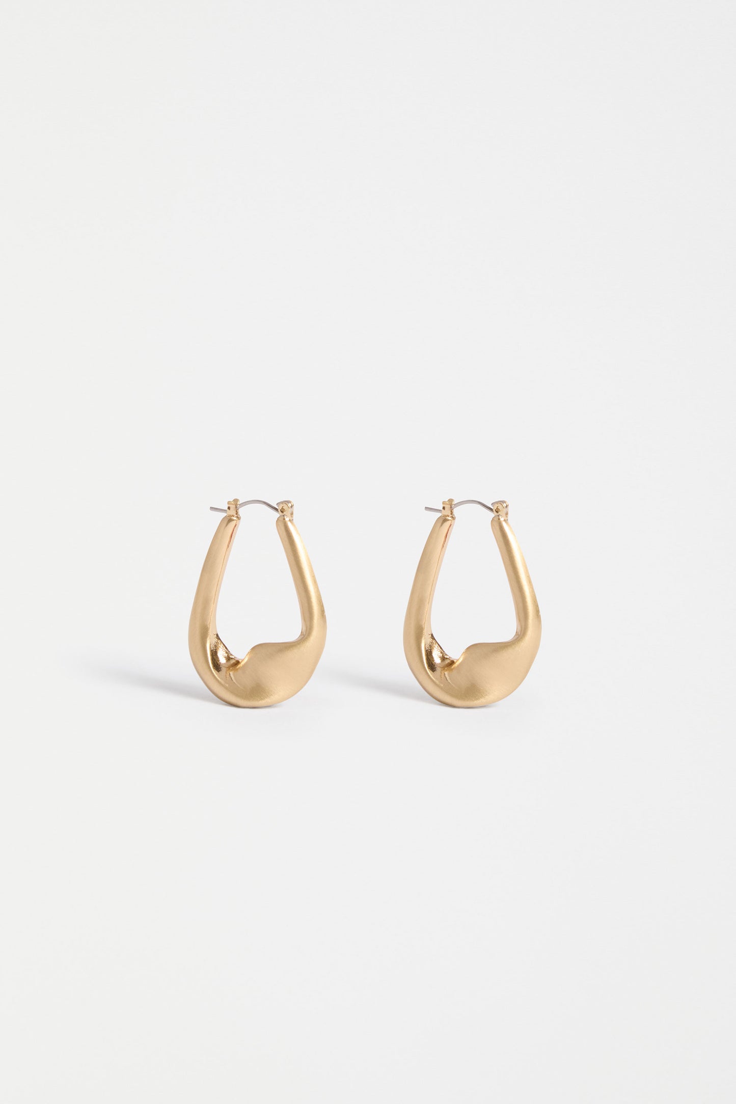 Rekke Hoop Earrings (Gold)