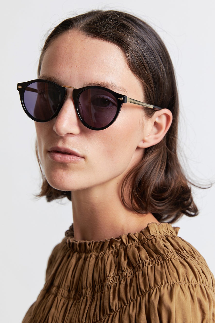 Helter Skelter Sunglasses (Black)