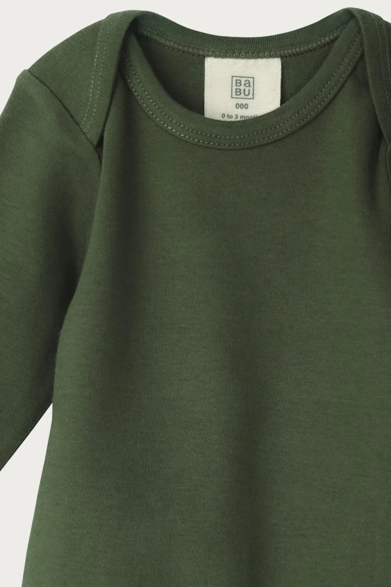 Long Sleeve Bodysuit (Moss)