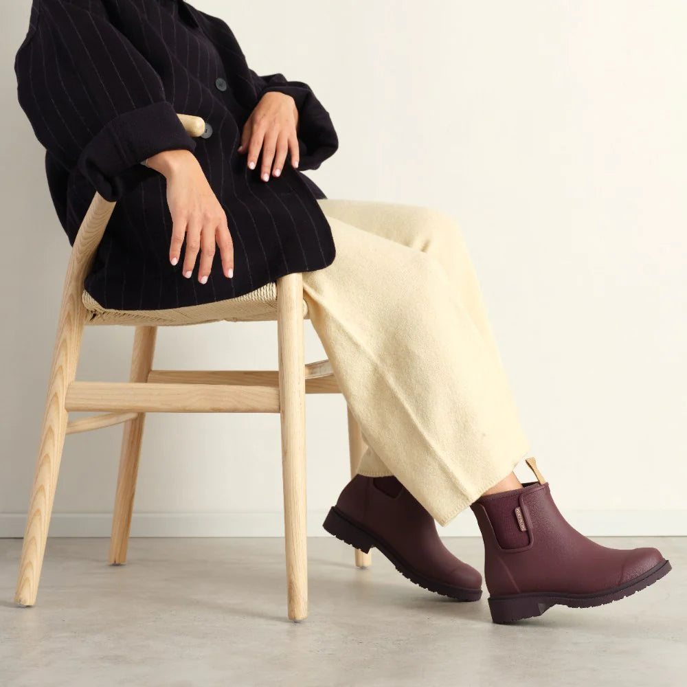Bobbi Gumboot (Dark Cherry)