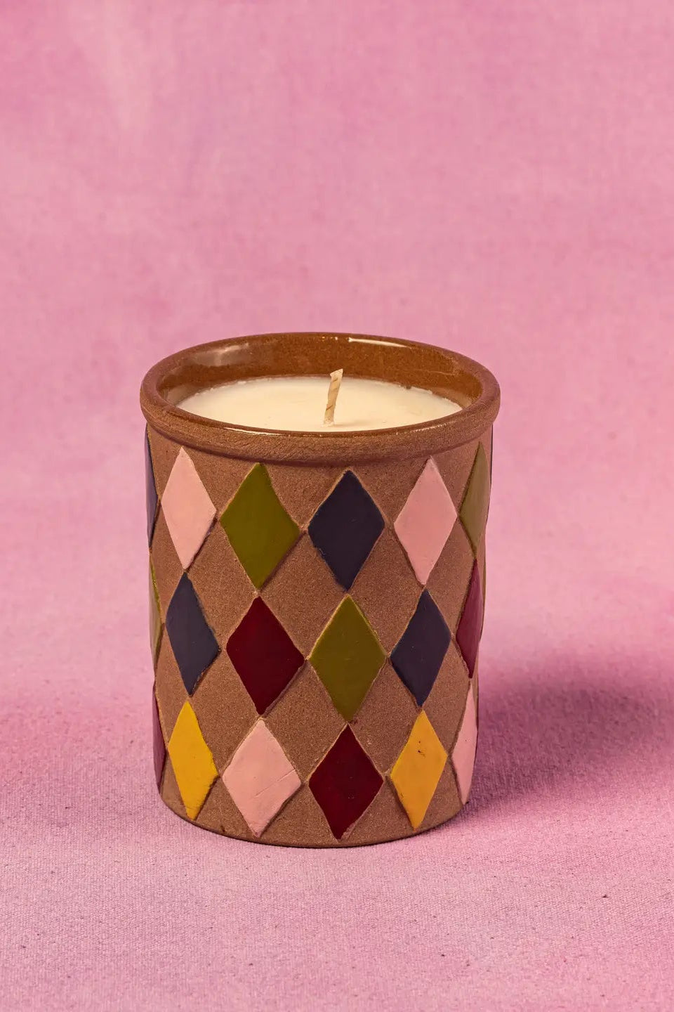 Diamond Vessel Candle (Marigold Clove)