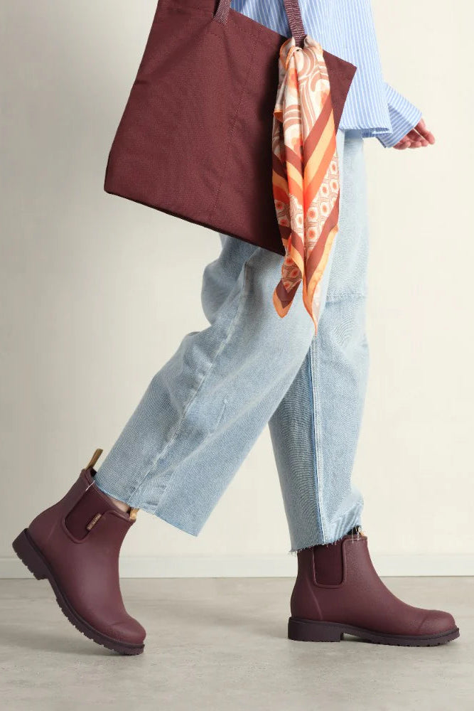 Bobbi Gumboot (Dark Cherry)