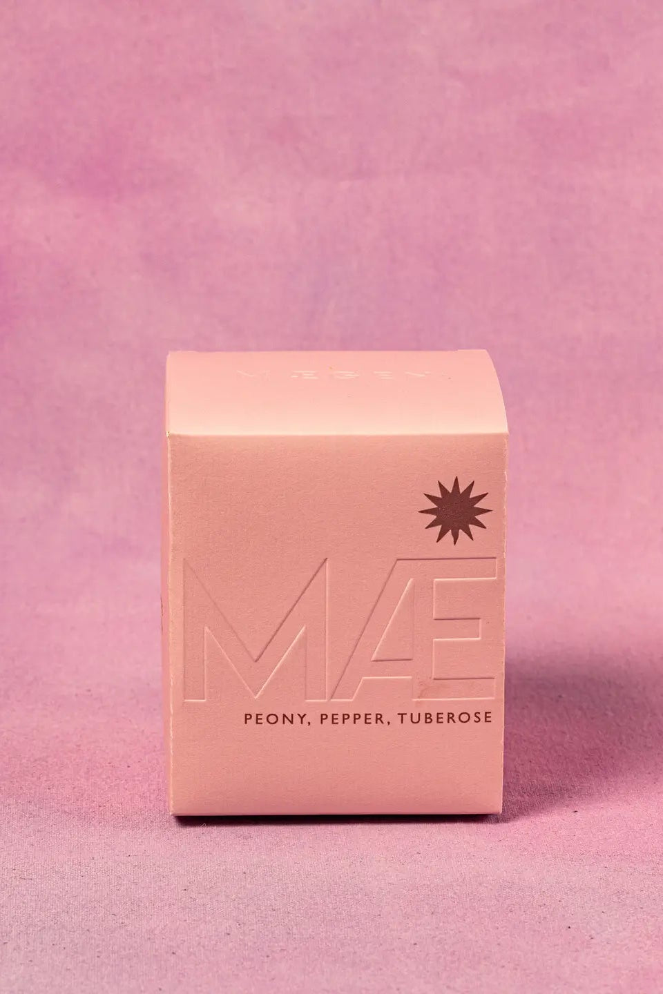Star Vessel Candle (Peony Tuberose)