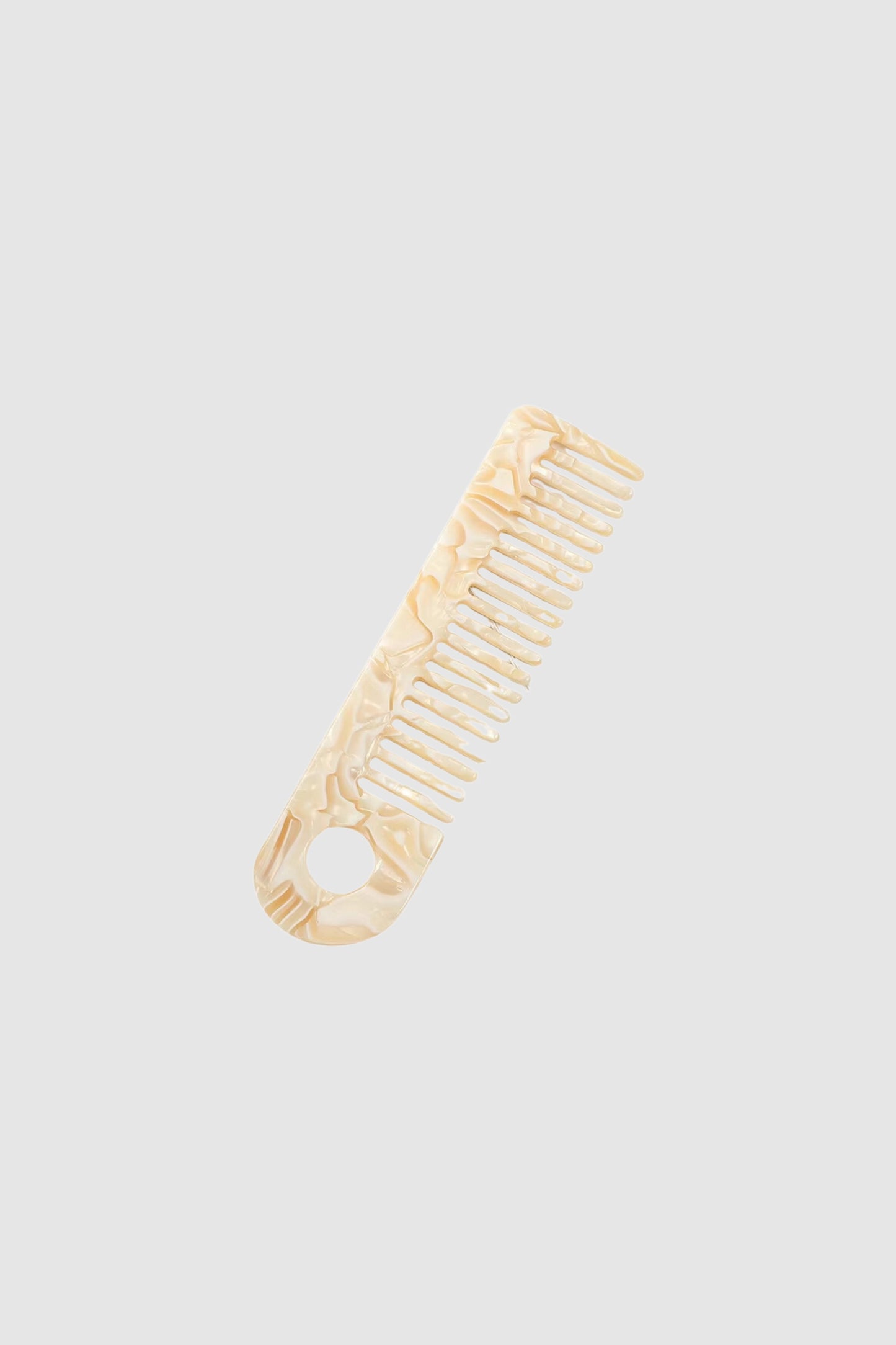 Resin Marble Combs (Cream Swirl)