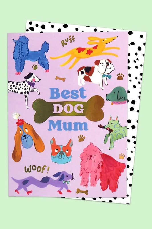 Best Dog Mum Card