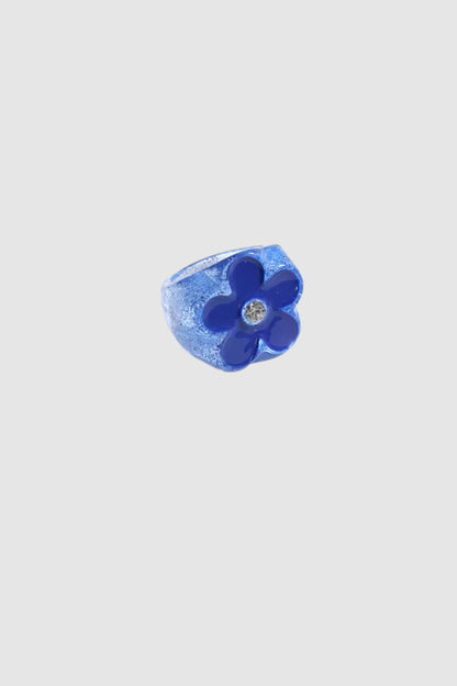 Flower Ring (Blu/Blu)