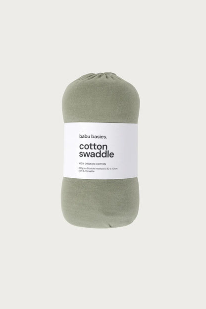 Swaddle Wrap (Sage Contrast)