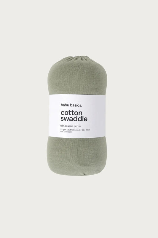 Swaddle Wrap (Sage Contrast)