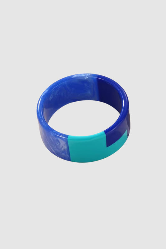 Geo Bangle (Blue)