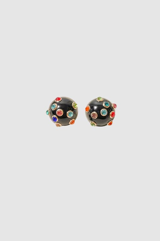 Bling Ball Studs (Black)